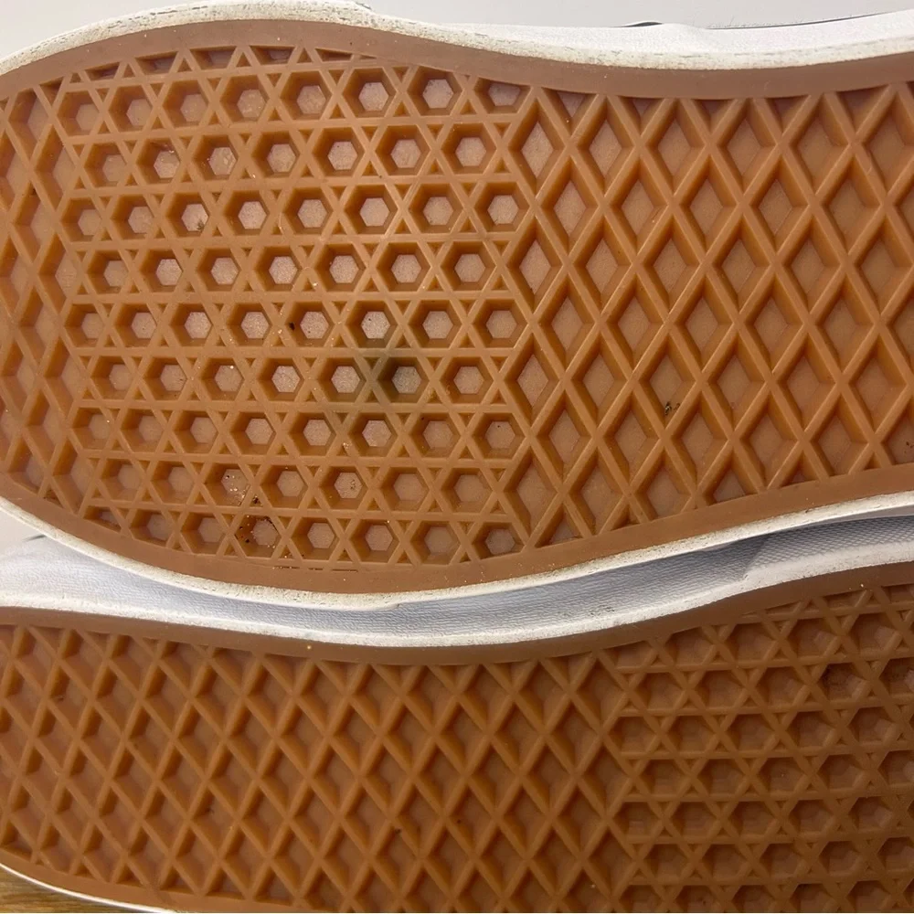 Vans Men's Athletic Low Top Textile Canvas Skate Shoes Black TB4R US 10 - Picture 7 of 8